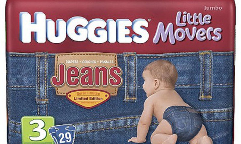 Оцените подгузники HUGGIES® Little Movers Jeans Diapers!