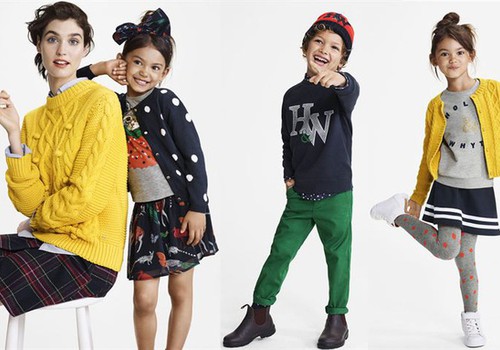 К коллекции Lindex "Holly & Whyte" добавлена детская линия одежды