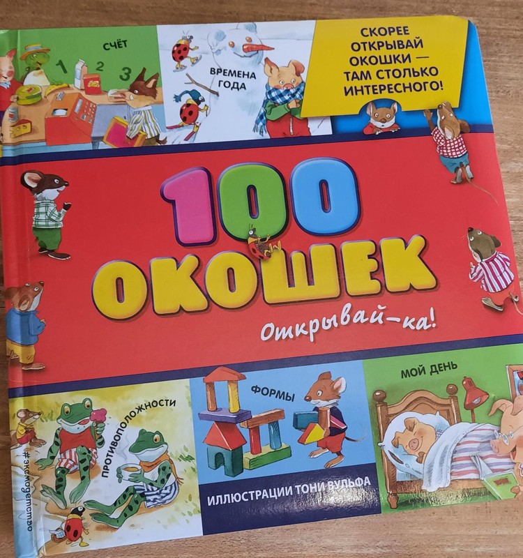 Книжный клуб: “100 окошек - открывай-ка!”
