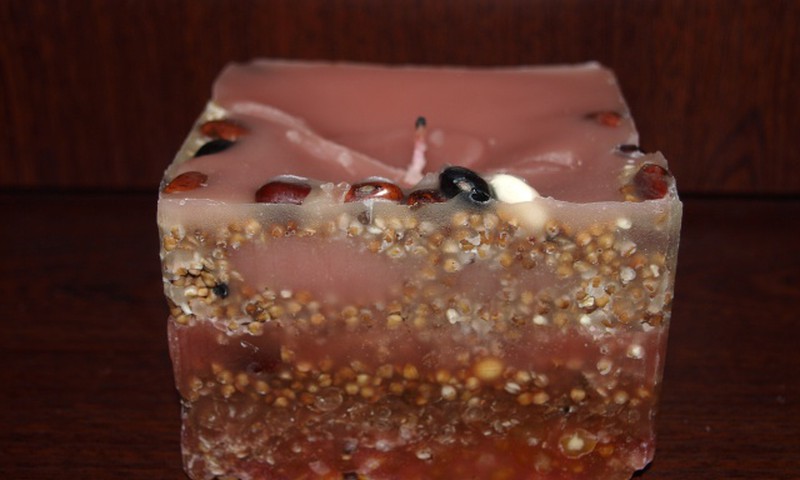 Креативная свеча своими руками