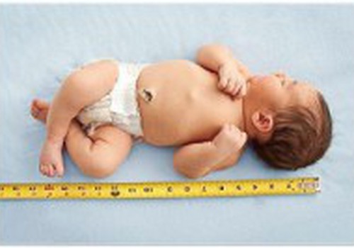 Таблица роста и веса ребёнка до двух лет