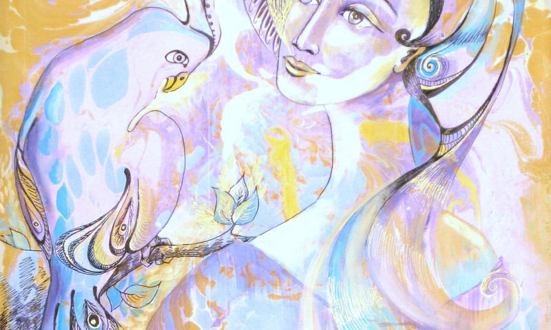 ЛЕТО 2015. Записки творческой женщины: познание женской природы через турецкую живопись по воде - эбру