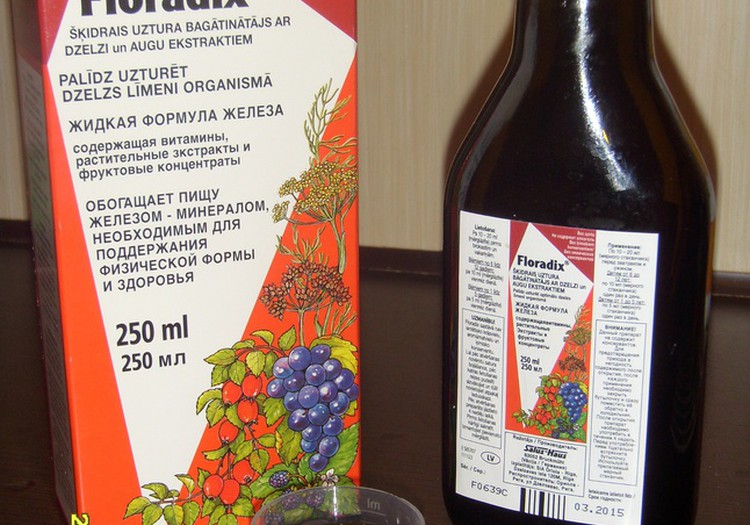 Принимаем железо с Floradix!