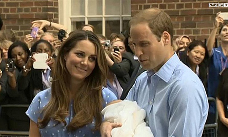 Молодые родители выбрали имя для маленького принца