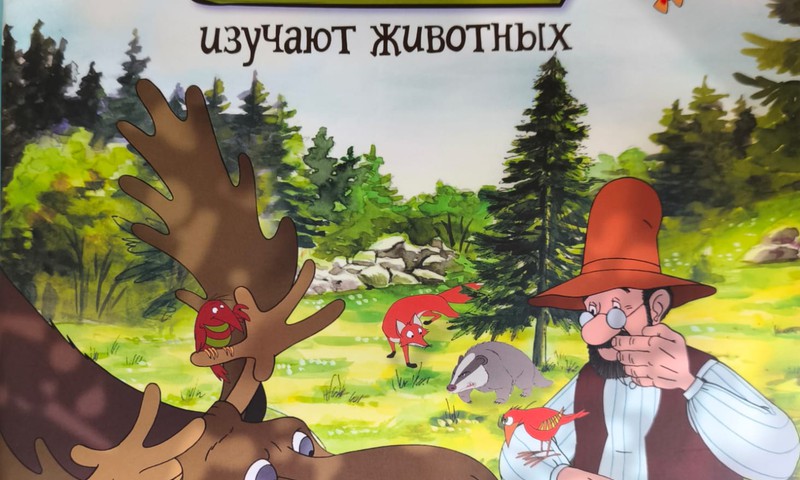Книжный клуб: Петсон и Финдус изучают животных