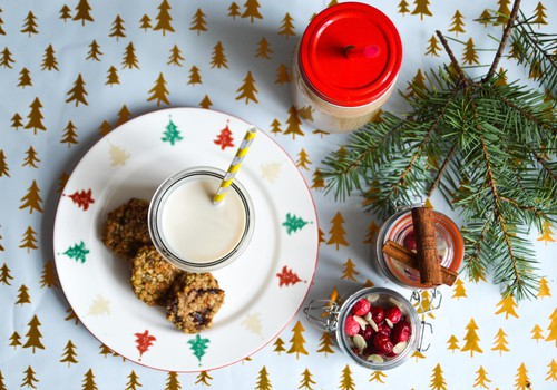 3 рецепта рождественских лакомств для малыша: рождественский коктейль, пудинг и печенье