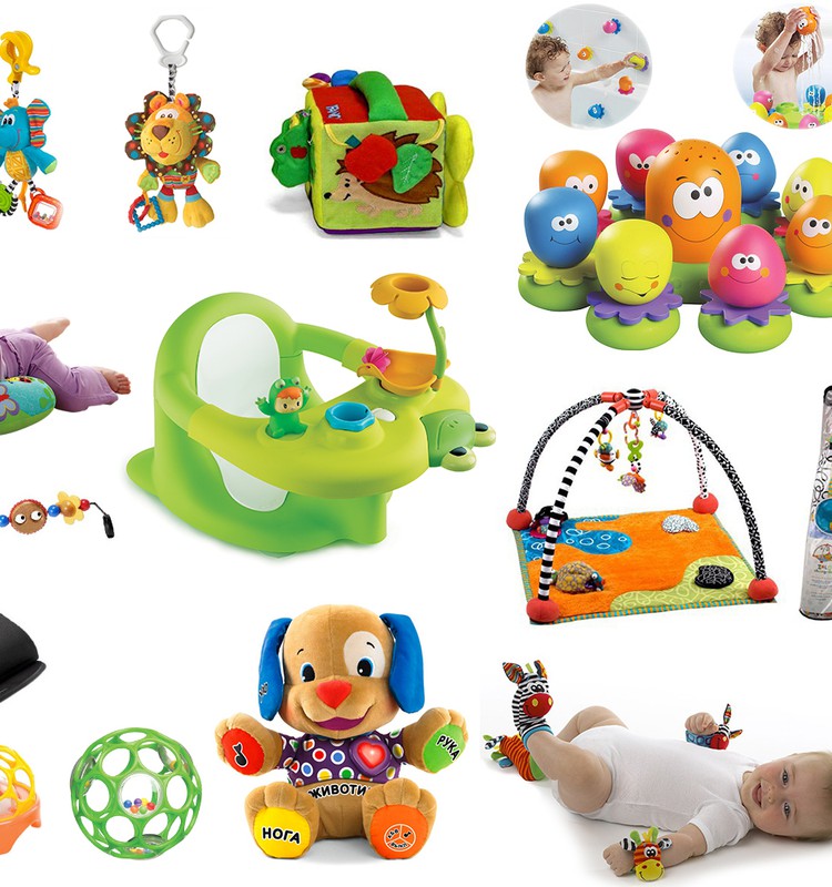 Наши любимые первые игрушки + кое-что из моего wishlist + ваши рекомендации