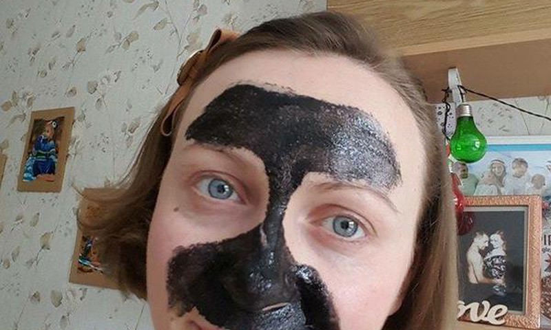 Я КУПИЛА: Черную маску-пленку