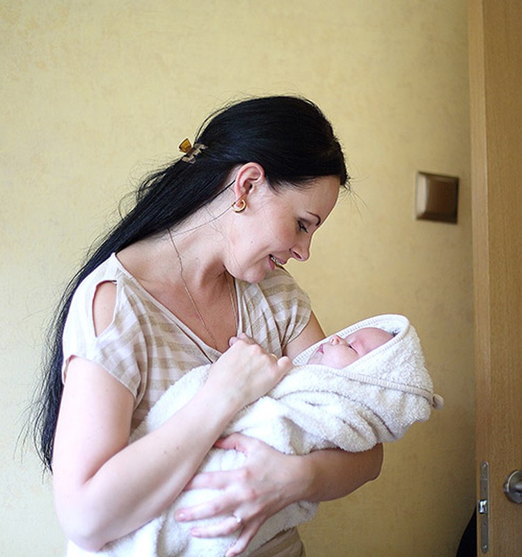 Нюхаем маму и щупаем папу