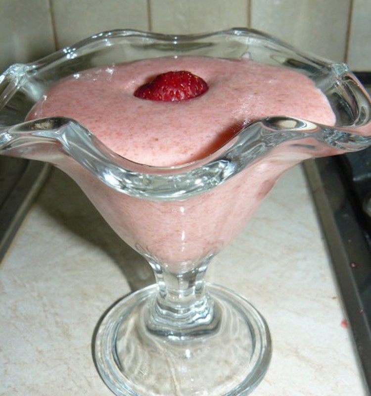 Клубничный мусс