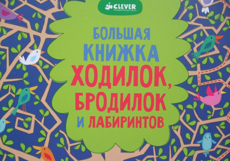 НАХОДКА: "Большая книжка ходилок, бродилок и лабиринтов"