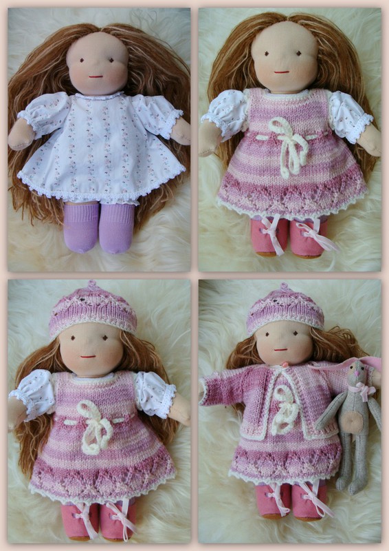 Одежда для вальдорфской куклы комплект зимний ЗК-03