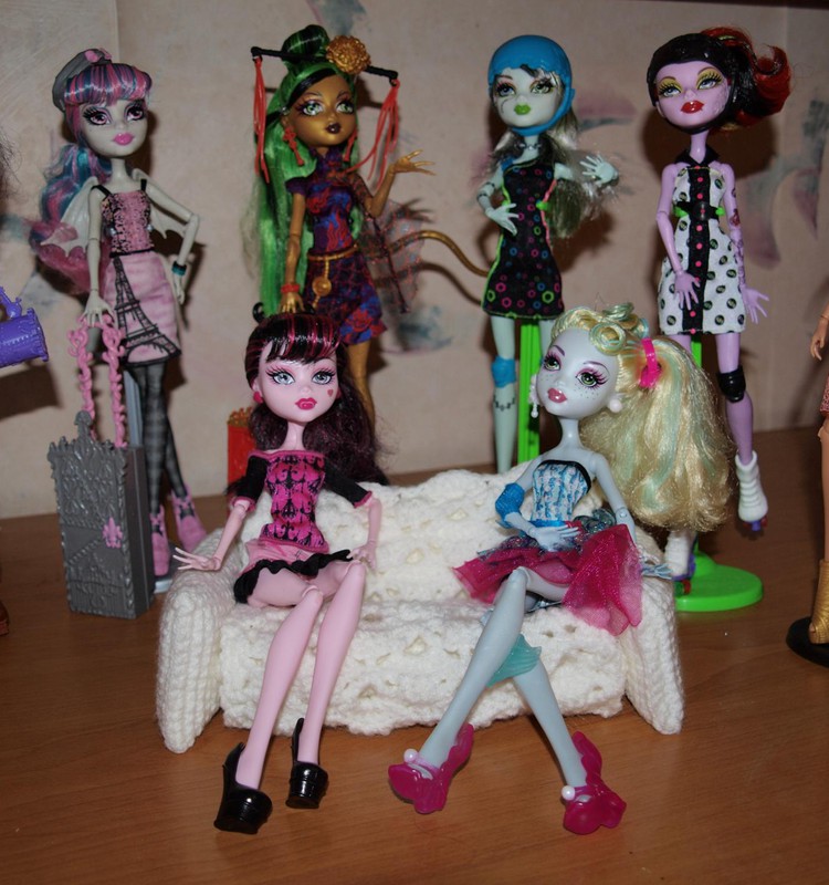 Знакомьтесь! Модные куклы Monster High от Mattel