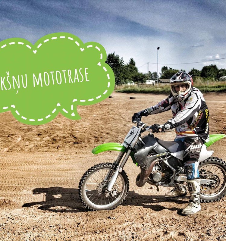 Elkšņu mototrasse, или что подарить мужу на ДР