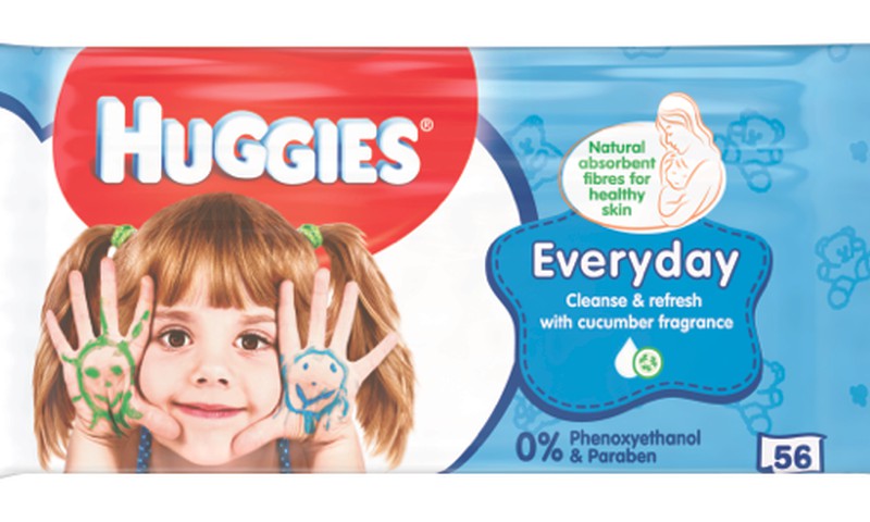 У влажных салфеток Huggies@ новый дизайн!