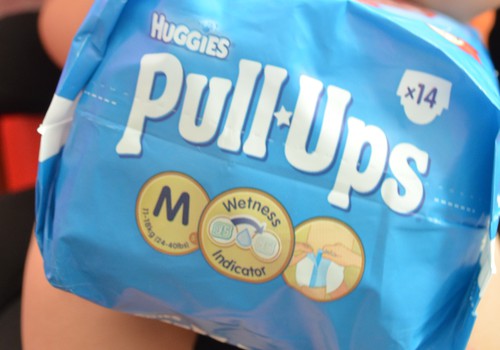 Наше знакомство с Huggies Pull Ups