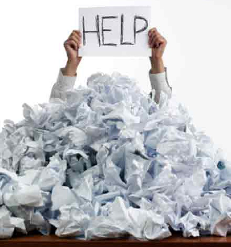 Записки очумелой домохозяйки ч.5: Разбираем бумажные завалы и организуем счета 