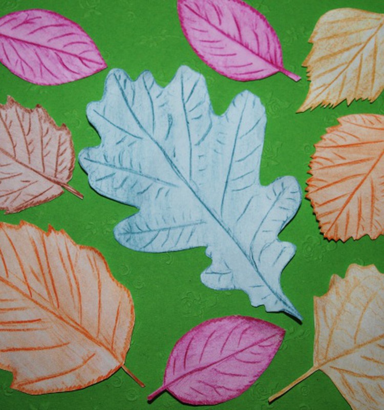 ДЗ-3: Рисуем сами осенние листья 