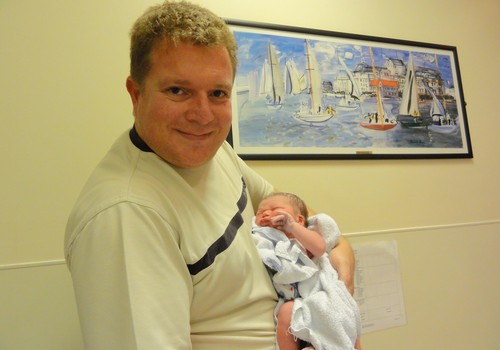 ФОТО ИЗ РОДДОМА: Рождение Артема в госпитале St Mary's в Лондоне