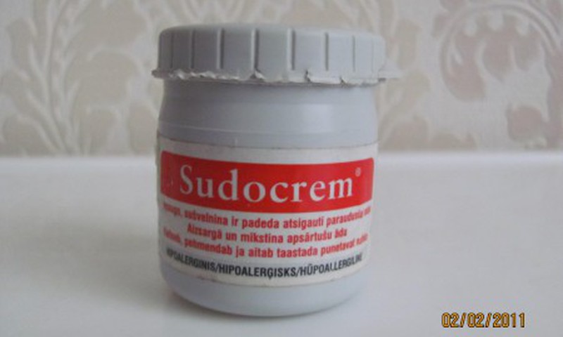 Sudocrem № 1 в нашей домашней аптечке!