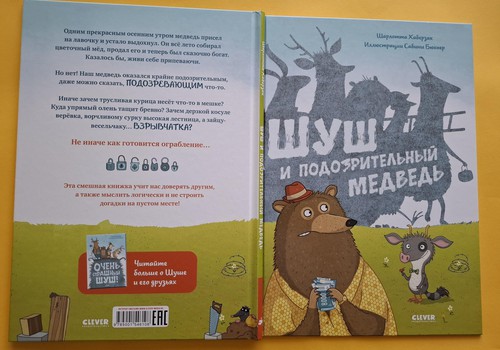 Книжный клуб: “Шуш и подозрительный медведь”