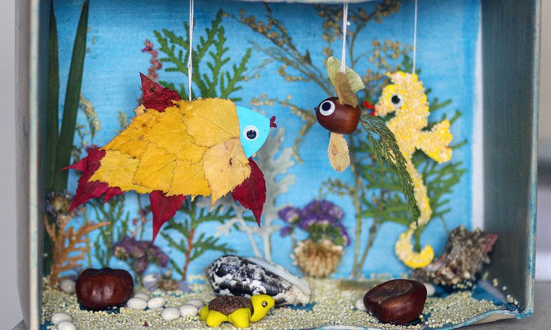 аквариум в детском садике