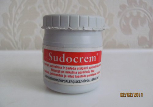 Sudocrem № 1 в нашей домашней аптечке!