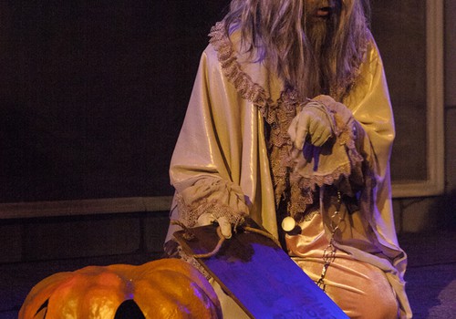 В эти выходные сделайте селфи на фоне плаката "Кентервильское привидение" в кассе Кукольного театра и выиграйте!