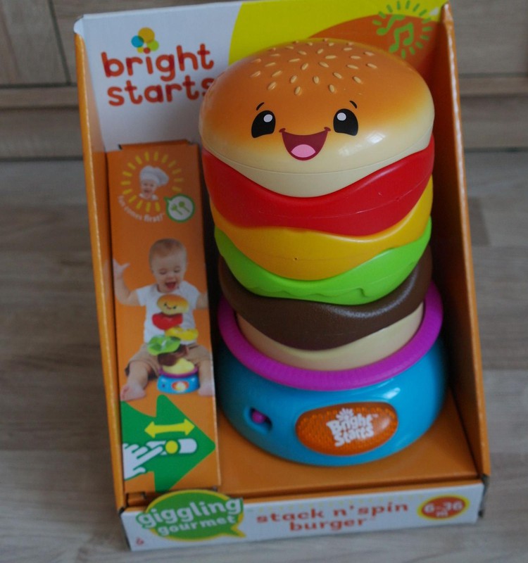 ТЕСТИРУЕМ игрушки Bright Starts: музыкальный сэндвич