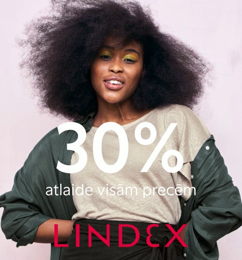 Lindex дарит скидки: -30% на всё!