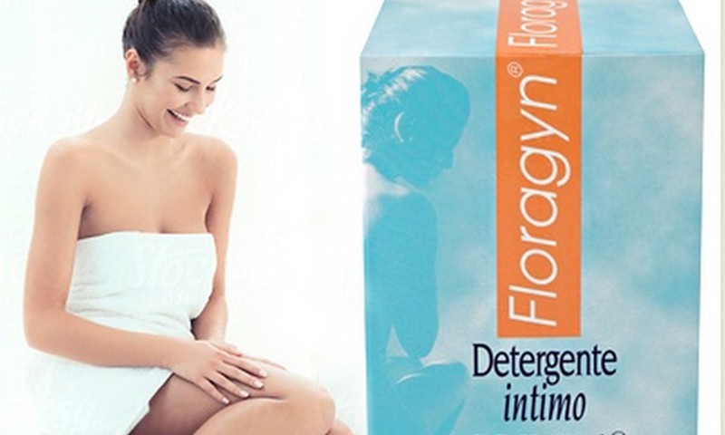 Интимное мыло с лактобактериями "Floragyn Intimo" для ежедневного использования со скидкой -40%