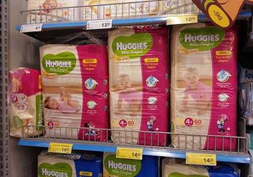 Хорошие цены на все размеры Huggies Ultra Comfort в RIMI