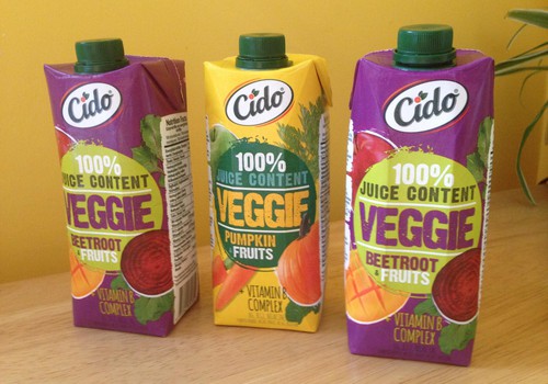 Овощные соки CIDO - открытие этой весны!