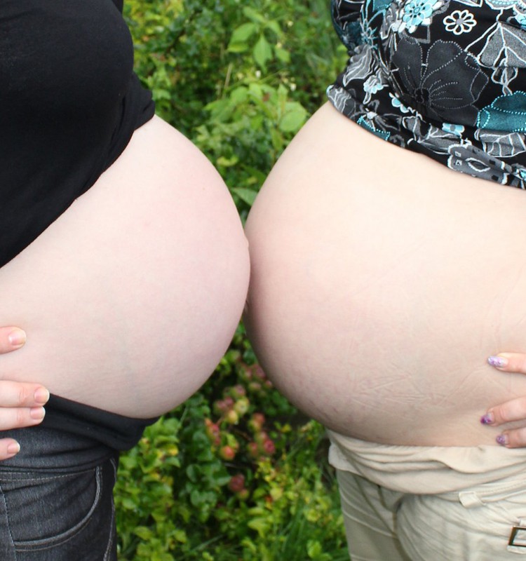 ДИСКУССИЯ: Совместная беременность в фотографиях