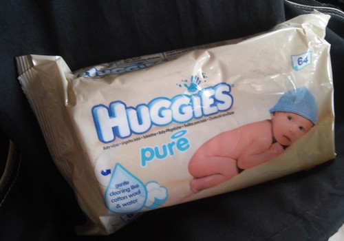 Влажные салфетки Huggies Newborn с самого рождения