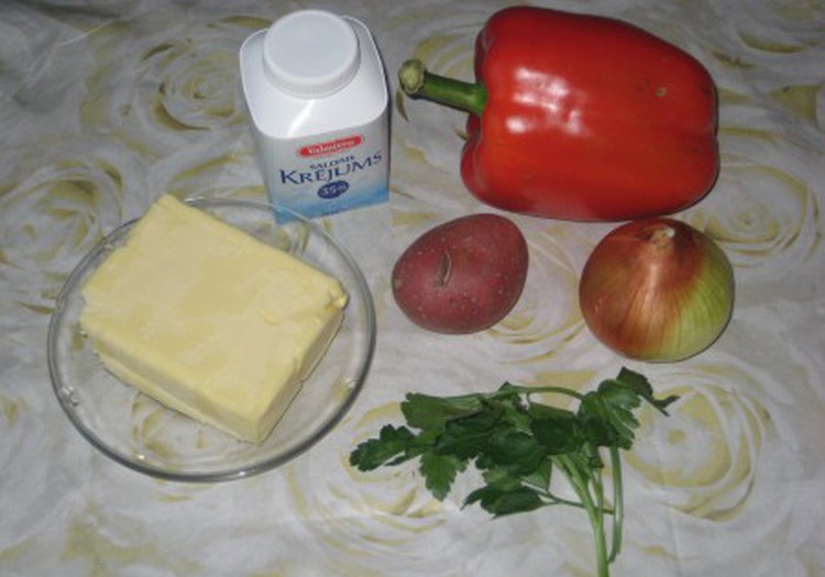 Крем-суп из болгарского перца