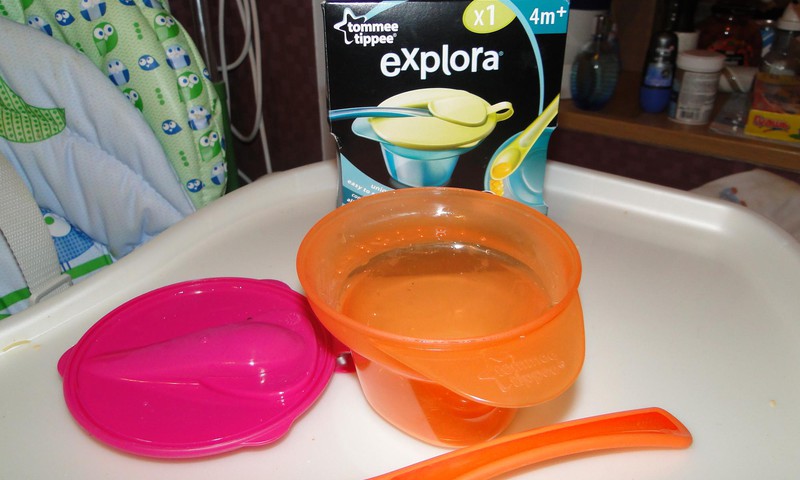 Наша новая тарелочка Tommee tippee 