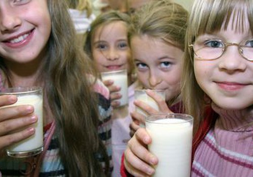 Школьники вновь получат бесплатное молоко 