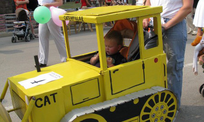 Оригинальная коляска на парад колясок. Идеи украшения детских колясок для парада