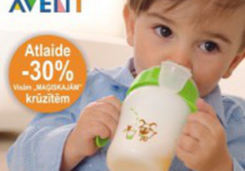 Скидка 30% на все "волшебные" кружечки Philips AVENT 