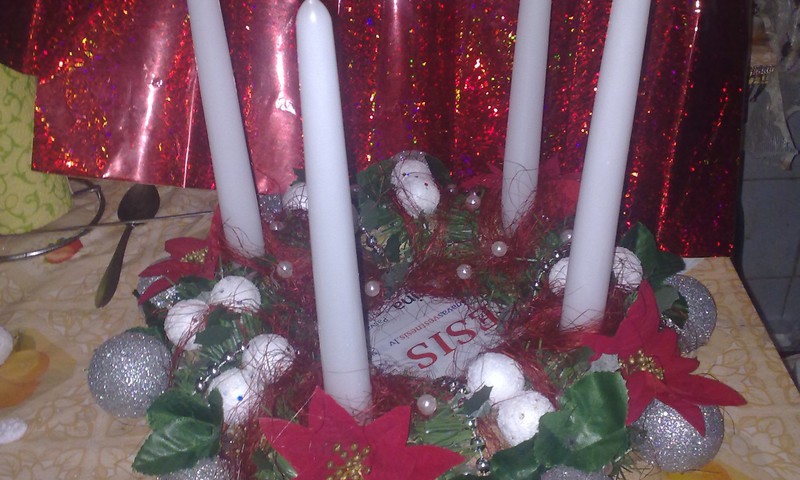 Наш Aдвентовский венок