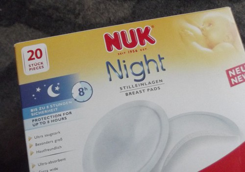 Ночные прокладки для бюстгальтера NUK - улучшены!