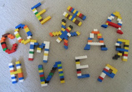 Лего-буквы