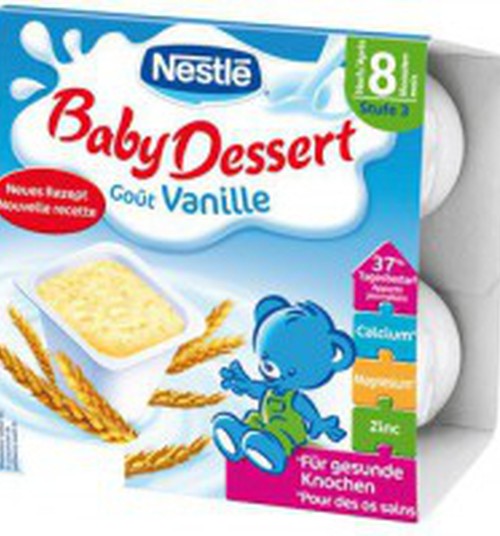  В скором времени ещё один малыш отведает вкусные десерты Nestle 