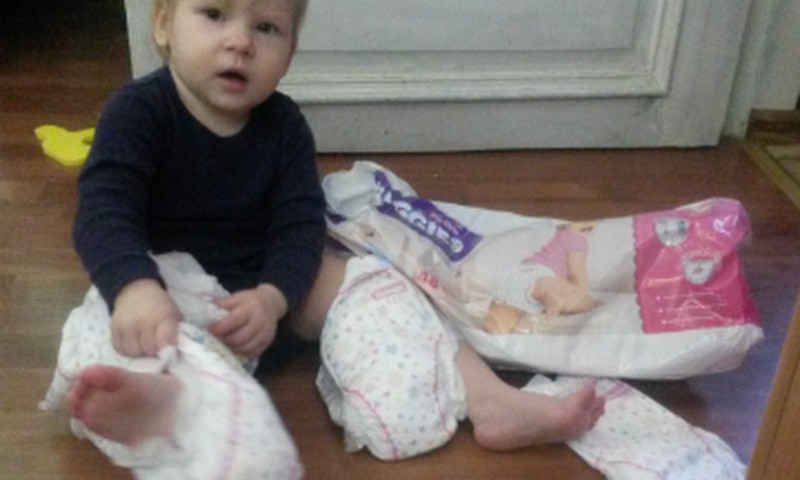 Сколько Huggies@ Pants можно натянуть на одну ногу?