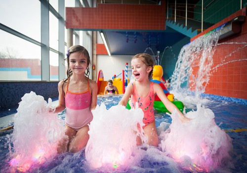 BASEINS&SPA Олимпийского центра в Лиепае приглашает детей до 6 лет насладиться водными забавами бесплатно