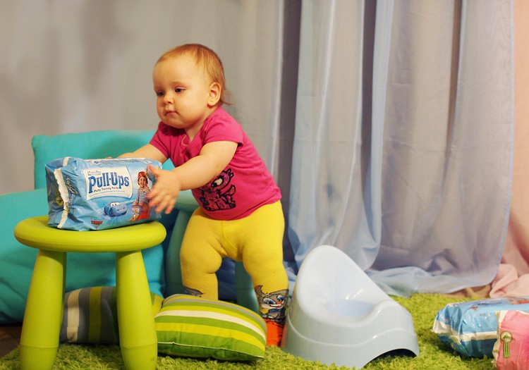 У 90% деток Маминого Клуба обычный горшок, а Huggies® Pull-Ups® получает...