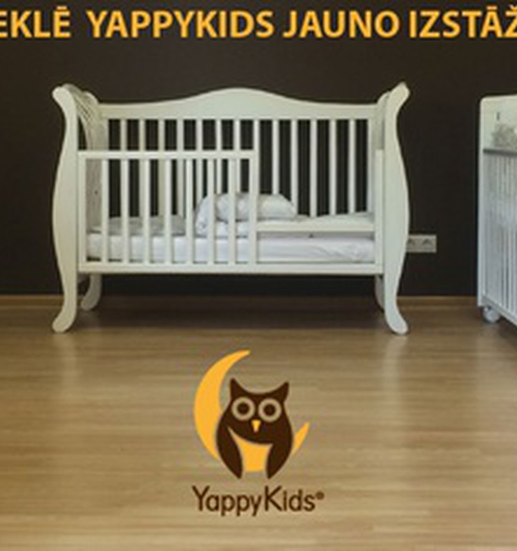 Посети новый выставочный зал YappyKids и получи в подарок простынь YappyLux!