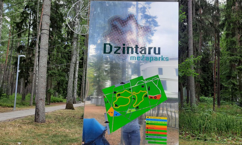 Дзинтарский лесной парк