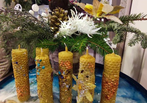 19 декабря в Клубе украинских мам новогодний мастер-класс по изготовлению свечи